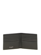 Saint Laurent Tiny Cassandre East/West Wallet Toasted Brown