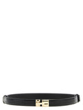 Tom Ford Croc-Embossed Leather Belt Black