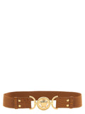 Versace Medusa '95 Leather Belt Cognac