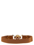 Versace Medusa '95 Leather Belt Cognac