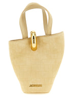 Jacquemus Le Petit Bambola Mini Bucket Bag Beige