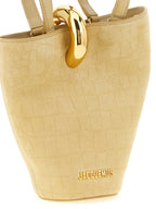 Jacquemus Le Petit Bambola Mini Bucket Bag Beige