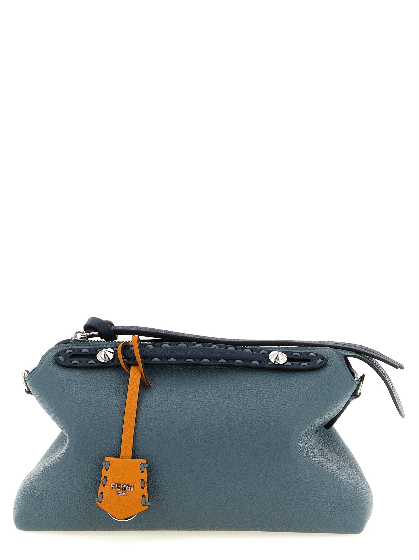 Fendi By The Way Soft Selleria Handbag Light Blue