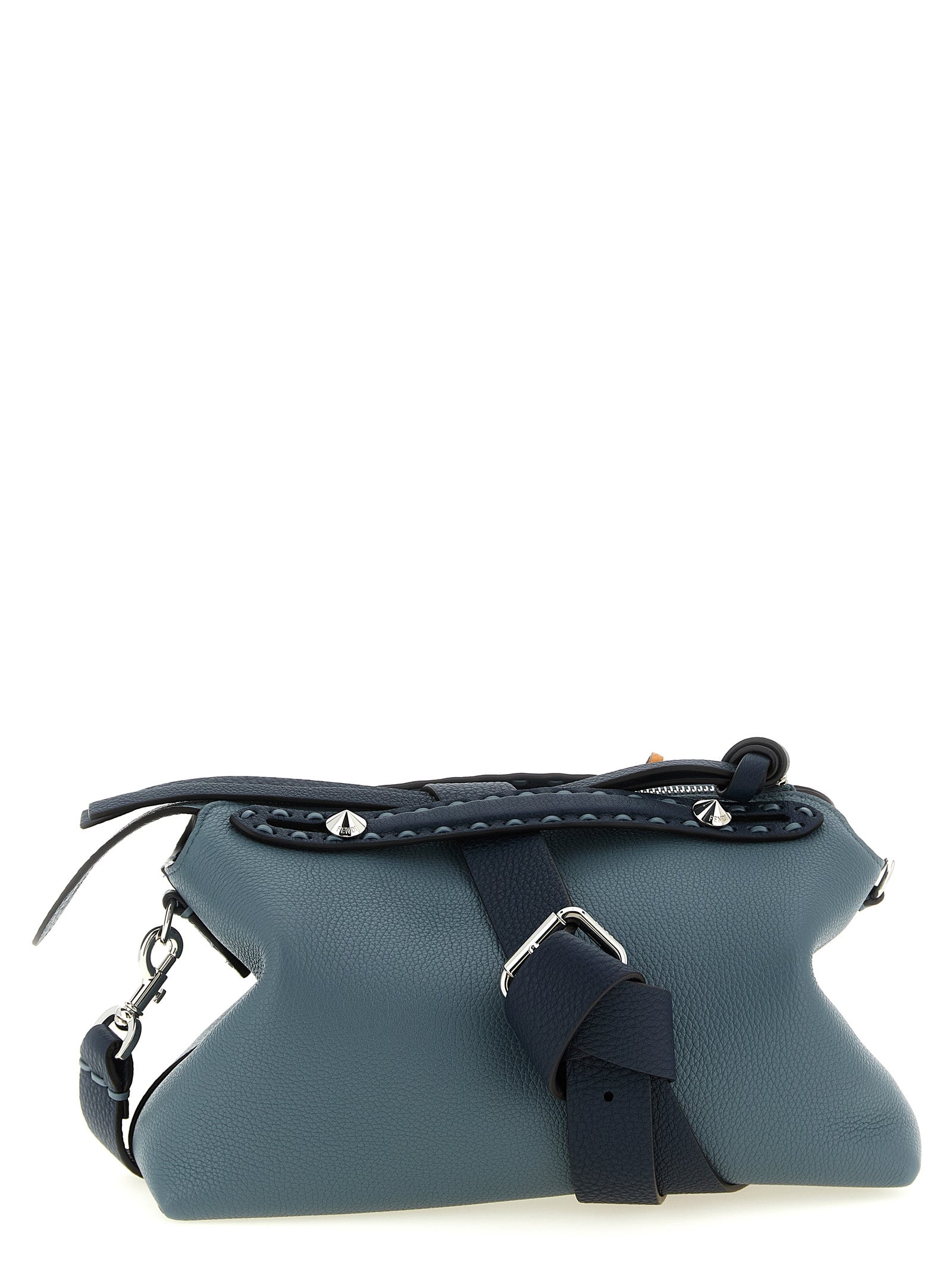 Fendi By The Way Soft Selleria Handbag Light Blue