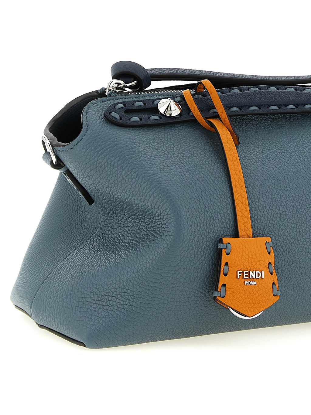 Fendi By The Way Soft Selleria Handbag Light Blue