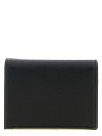 Valentino Garavani Black Leather VLogo Wallet