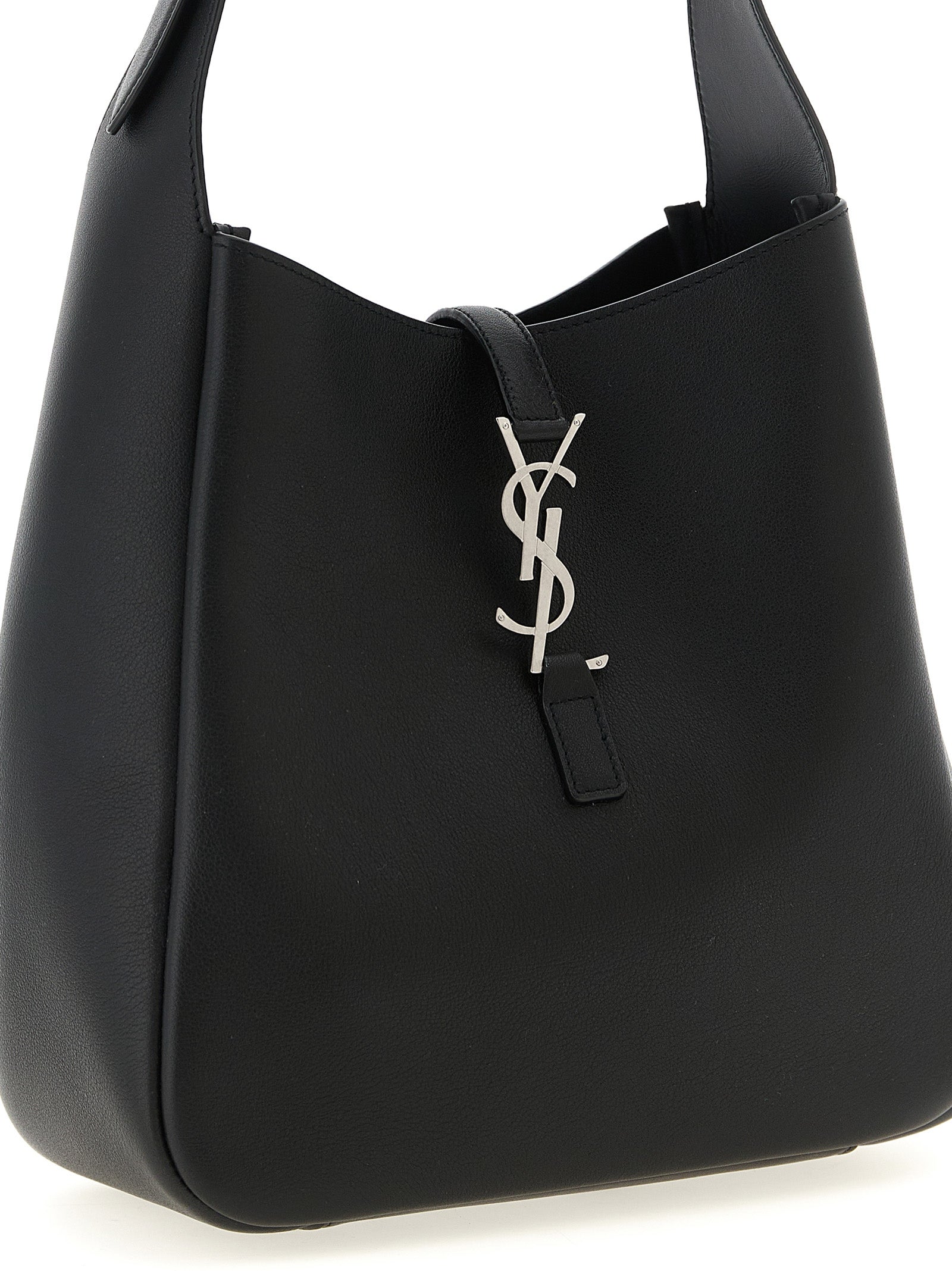 Saint Laurent Le 5 à 7 Micro Shoulder Bag Black