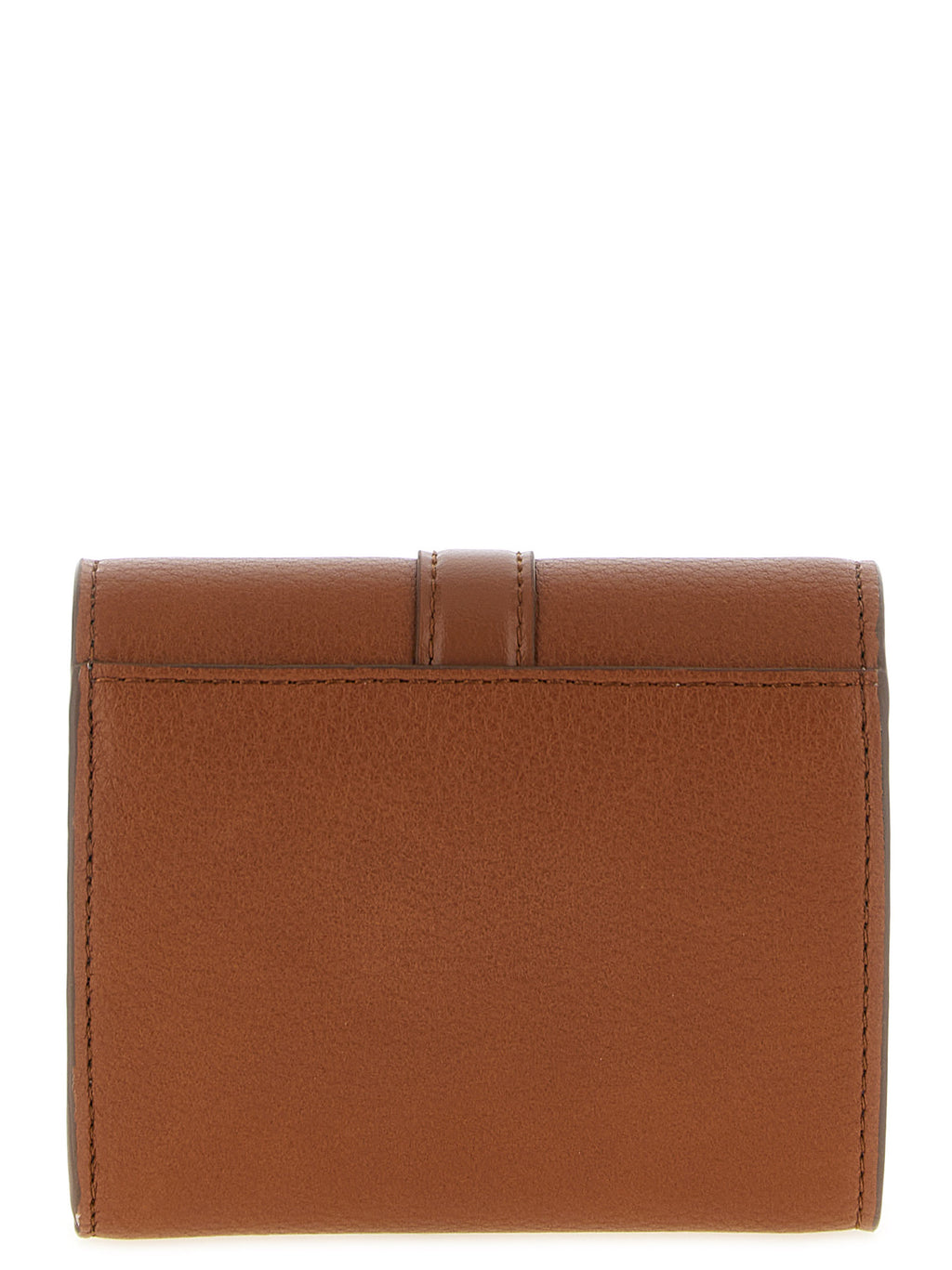 Stella McCartney Ryder Tri-Fold Wallet Brandy