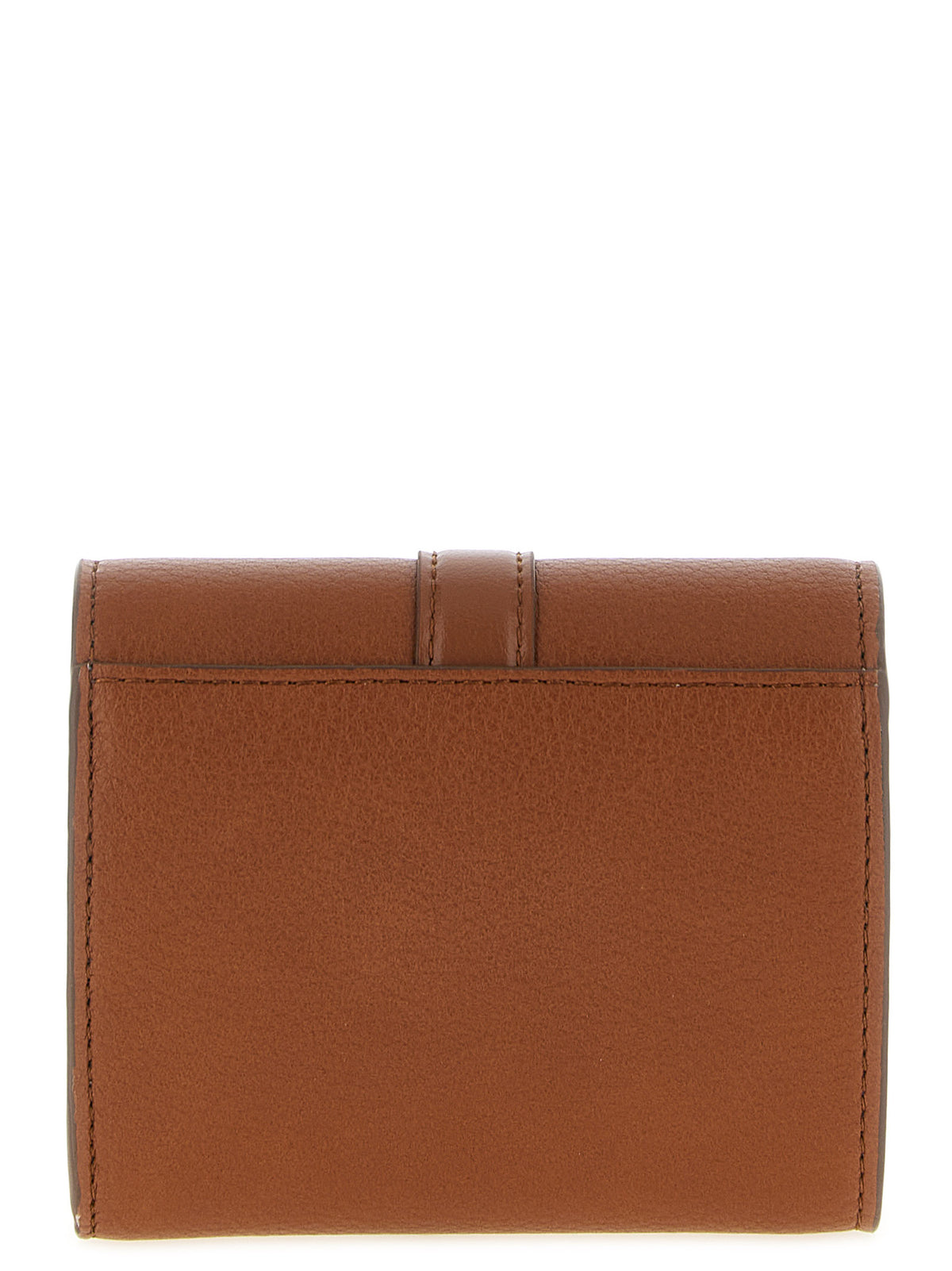 Stella McCartney Ryder Tri-Fold Wallet Brandy