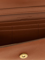 Stella McCartney Ryder Wallet on Chain Brandy