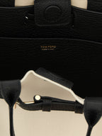 Tom Ford Audrey Shopping Bag Ivory & Black