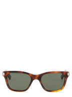 Saint Laurent Brown Acetate Sunglasses