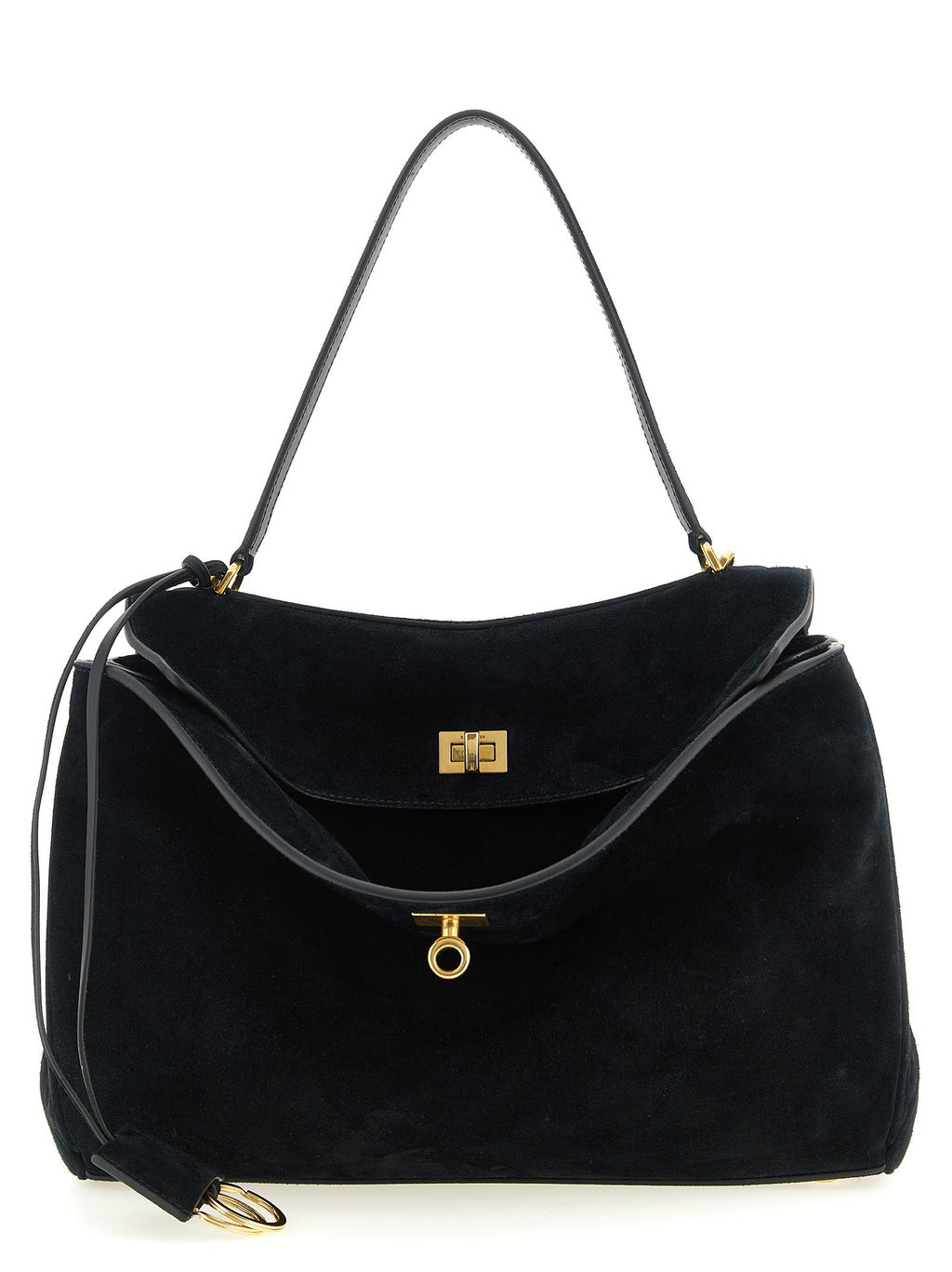 Balenciaga Rodeo Handbag Black