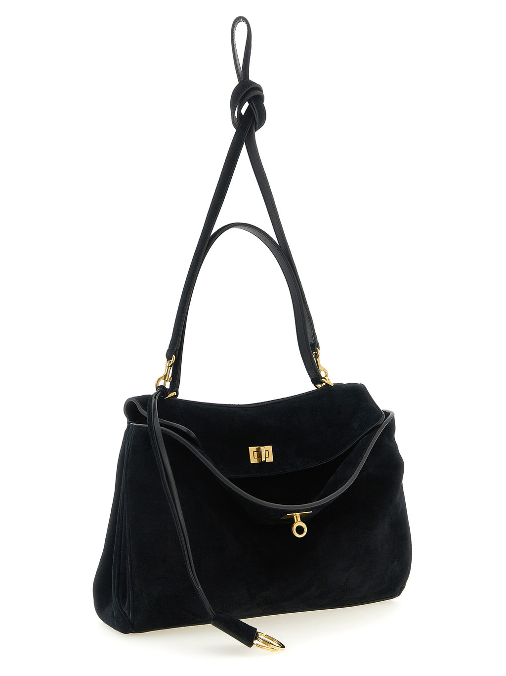 Balenciaga Rodeo Handbag Black