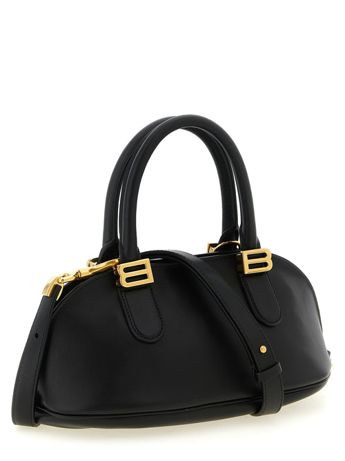 Balenciaga Bolero Mini Black Leather Handbag