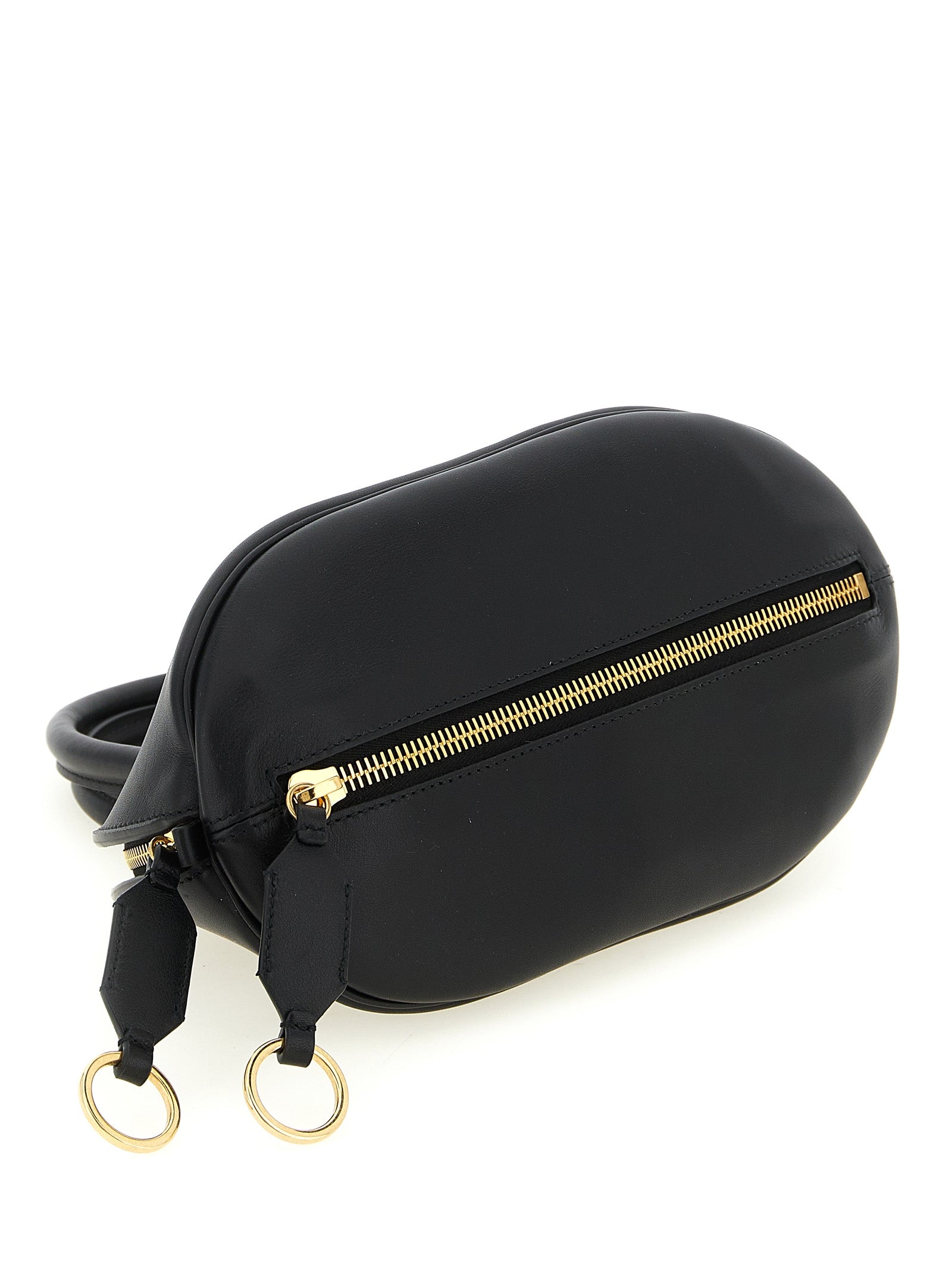 Balenciaga Bolero Mini Black Leather Handbag