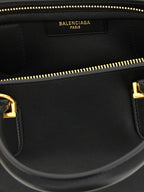 Balenciaga Bolero Mini Black Leather Handbag