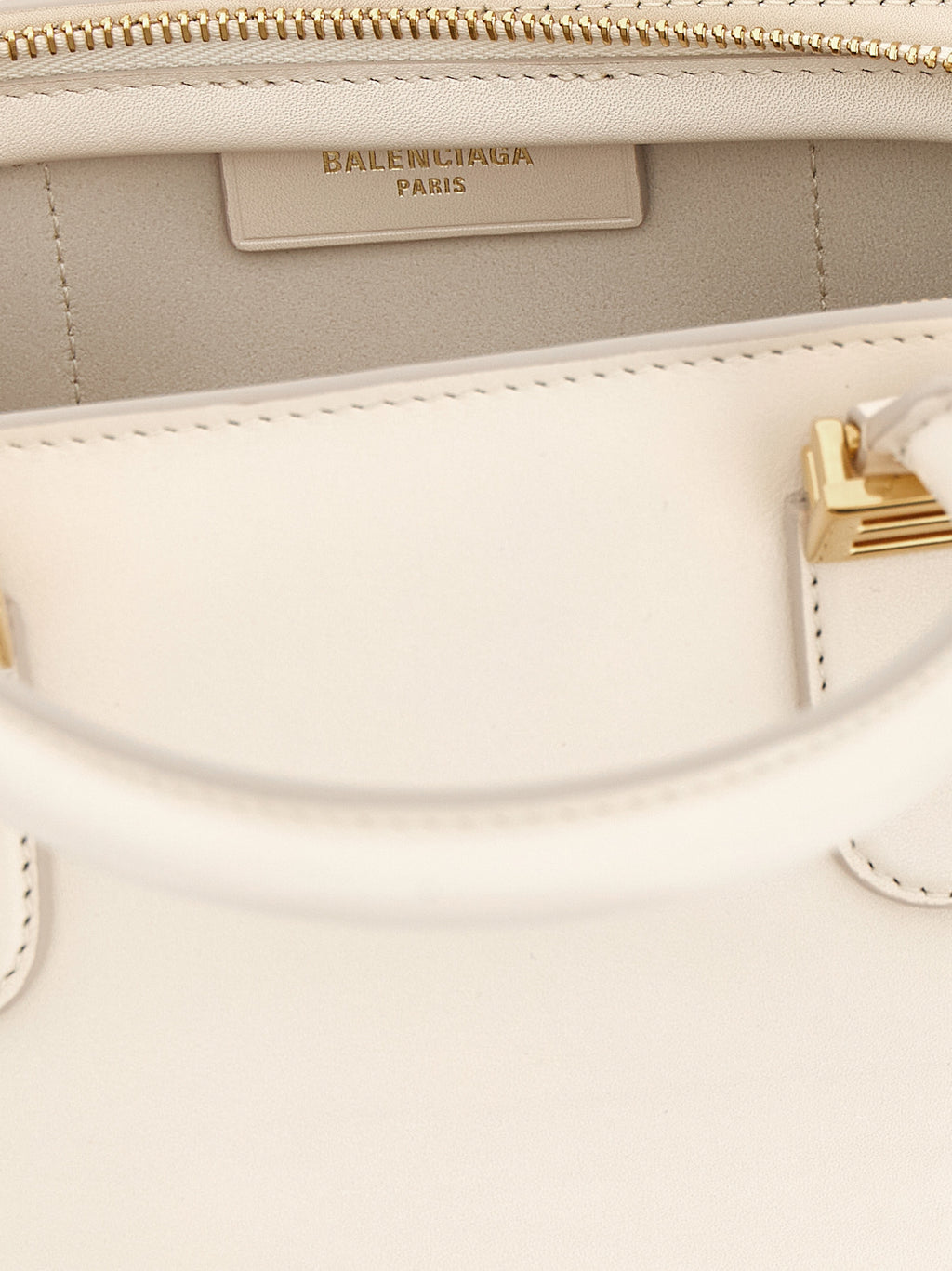 Balenciaga Bolero Mini Handbag Ivory