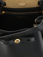 Tory Burch Romy Small Bucket Bag Black