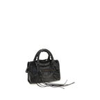 Balenciaga Le City Nano Black Leather Handbag