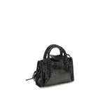 Balenciaga Le City Nano Black Leather Handbag