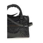 Balenciaga Le City Nano Black Leather Handbag