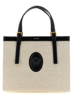 Versace Rivière Medium Shopping Bag Beige