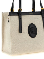 Versace Rivière Medium Shopping Bag Beige