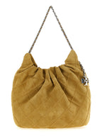 Tory Burch Mini Fleming Hobo Bag Mustard Yellow