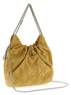 Tory Burch Mini Fleming Hobo Bag Mustard Yellow