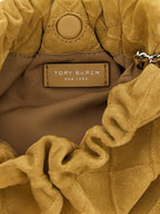 Tory Burch Mini Fleming Hobo Bag Mustard Yellow
