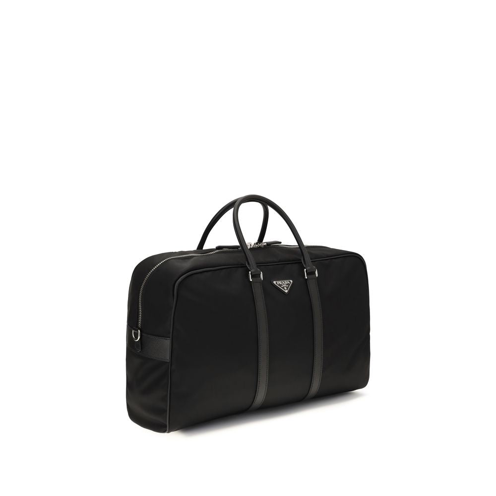 Prada Re-Nylon Travel Bag Black