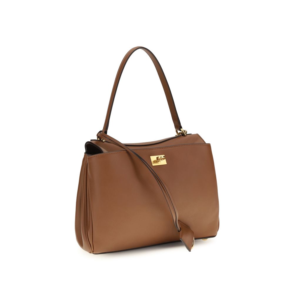 Balenciaga Rodeo Shoulder Bag Cognac