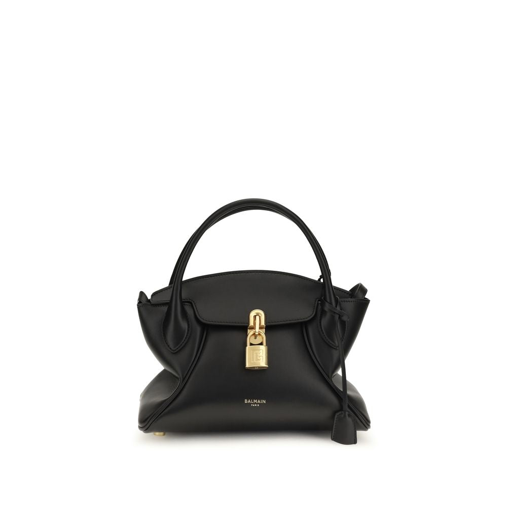 Balmain Pulse Day Small Handbag Black