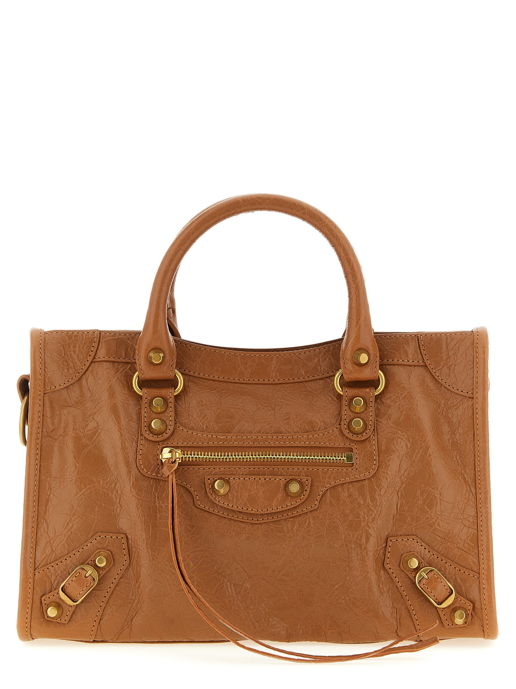 Balenciaga Le City S Handbag Cognac