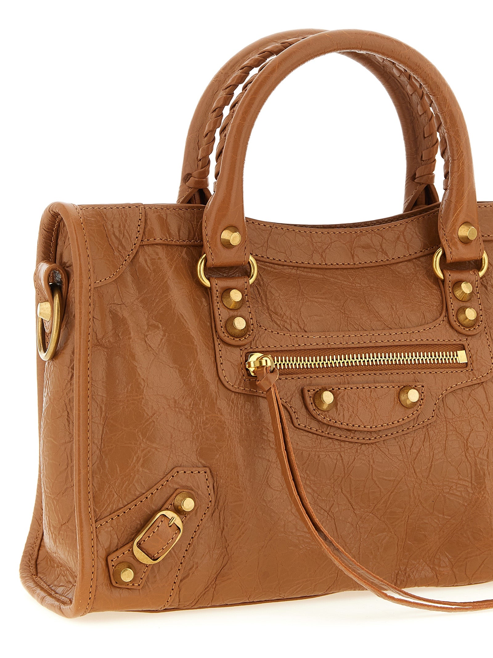 Balenciaga Le City S Handbag Cognac