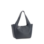 Saint Laurent Le 5 à 7 Bea Large Leather Shoulder Bag Black