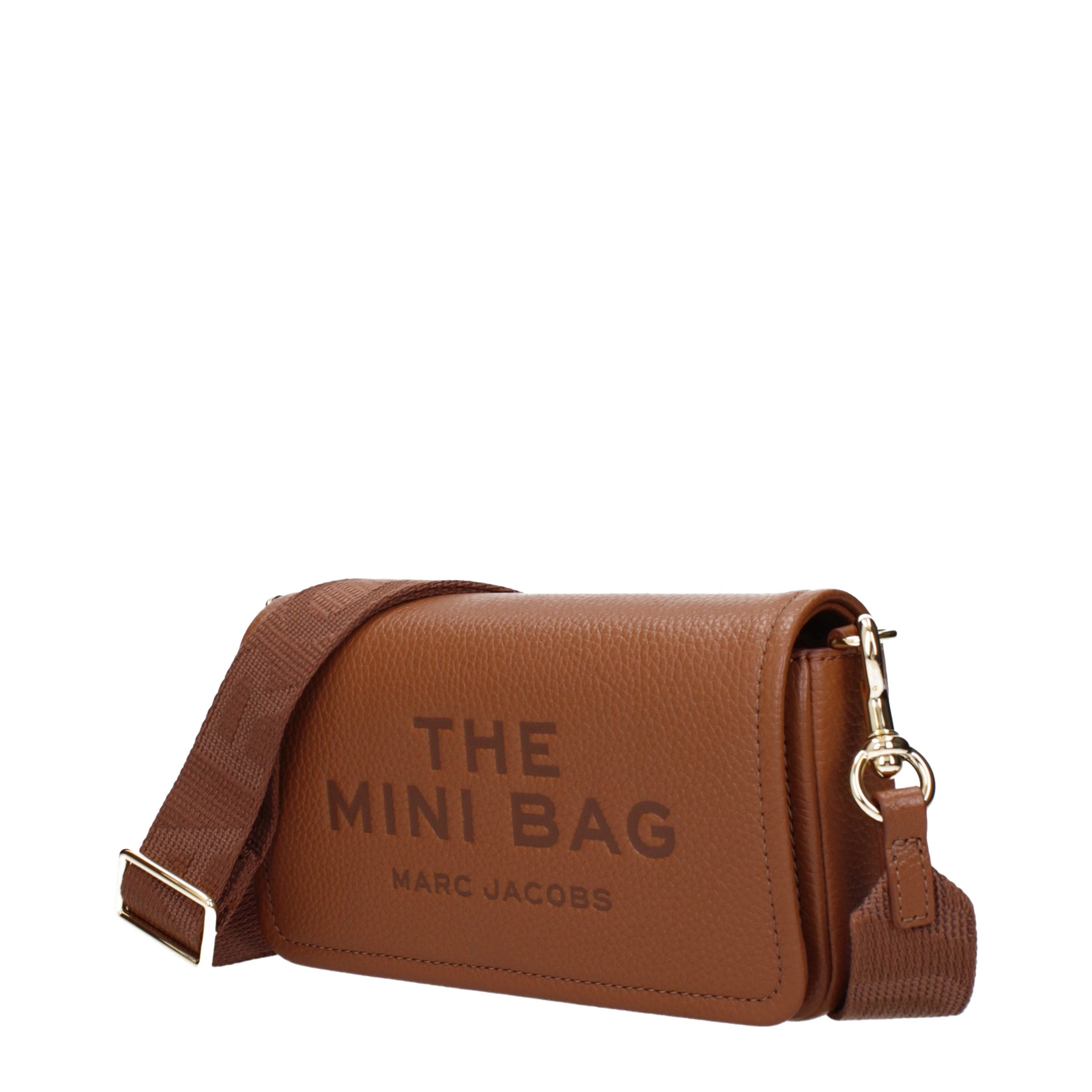 Marc Jacobs The Mini Bag Crossbody Bag Cognac