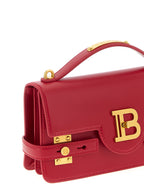 Balmain Fuchsia Calfskin Handbag