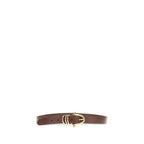 Chloé Brown Calf Leather Bos Taurus Belt