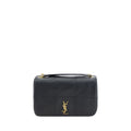 Saint Laurent Jamie Lambskin Shoulder Bag Black