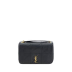Saint Laurent Jamie Lambskin Shoulder Bag Black