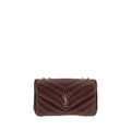 Saint Laurent LouLou Quilted Lambskin Shoulder Bag Bordeaux