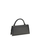 Jacquemus Black Calf Leather Bos Taurus Shoulder Bag