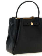 Tory Burch Romy Black Leather Bucket Bag