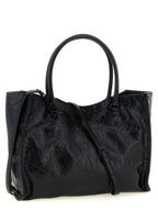 Balenciaga Black Lamb Leather Tote Bag