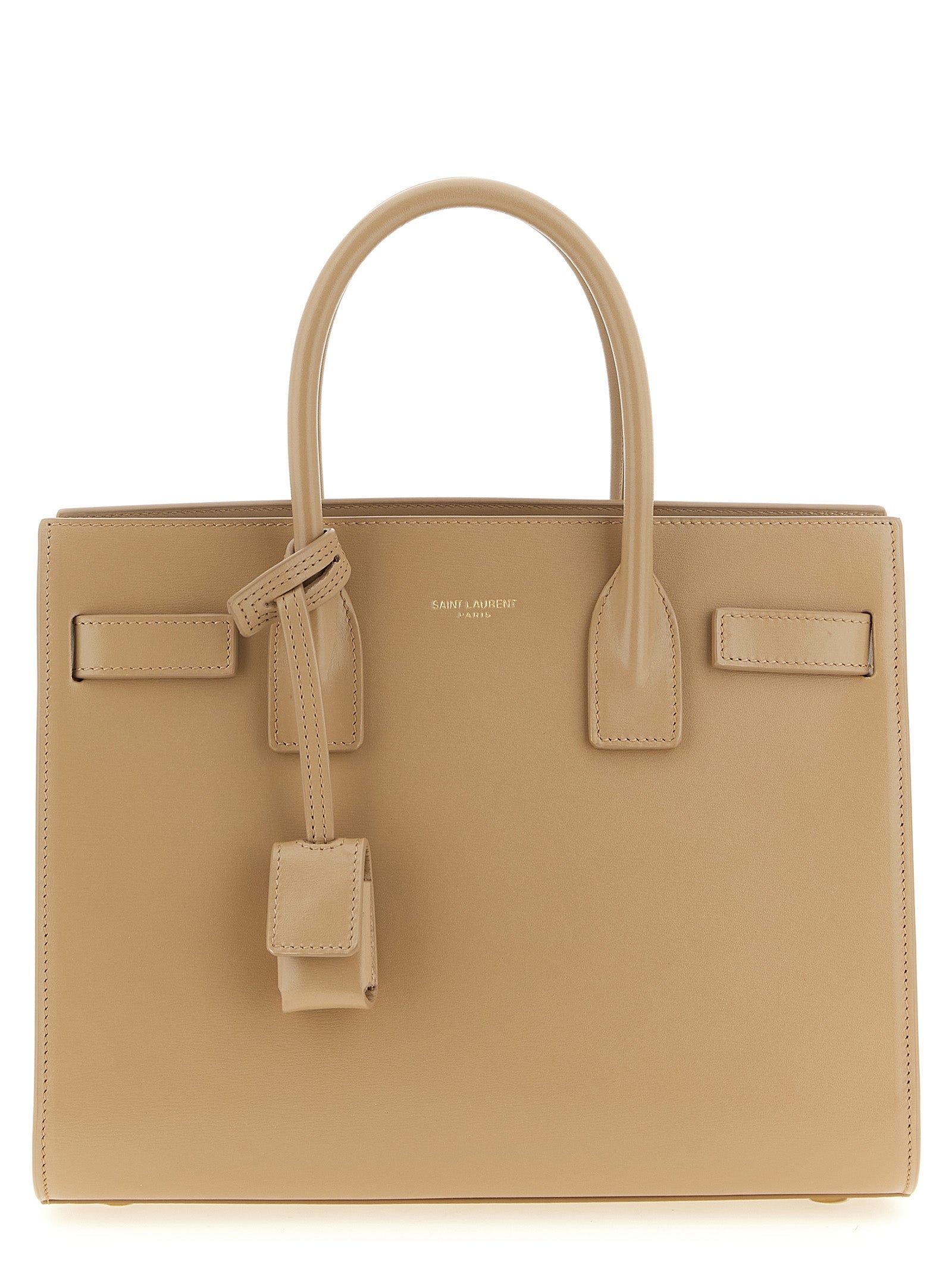 Saint Laurent Baby Sac De Jour Handbag Beige