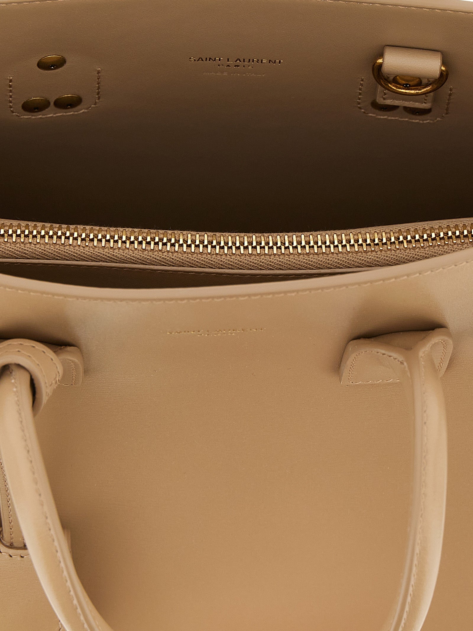 Saint Laurent Baby Sac De Jour Handbag Beige