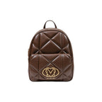 Love Moschino Brown Quilted Backpack