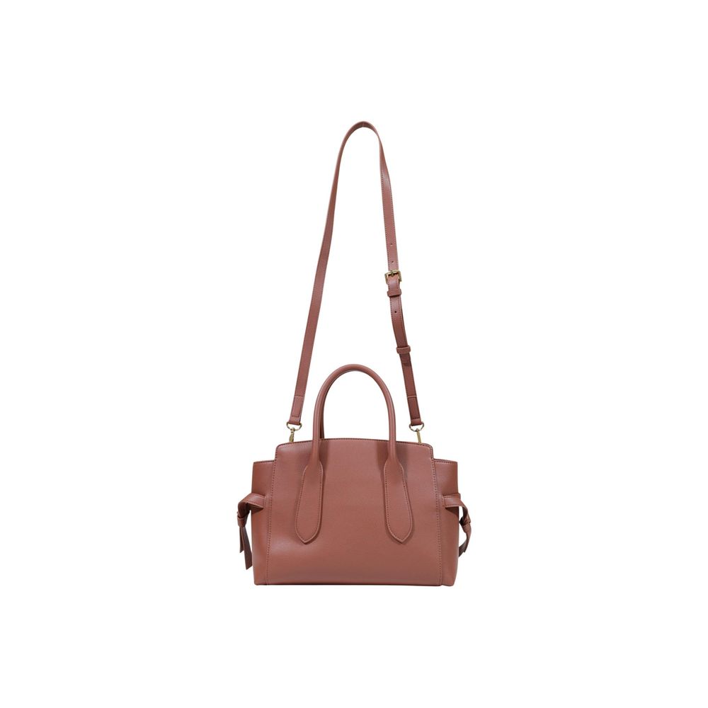 Love Moschino Large Brown Top Handle Bag